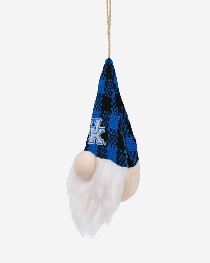 Kentucky Wildcats Plaid Hat Plush Gnome Ornament FOCO - FOCO.com