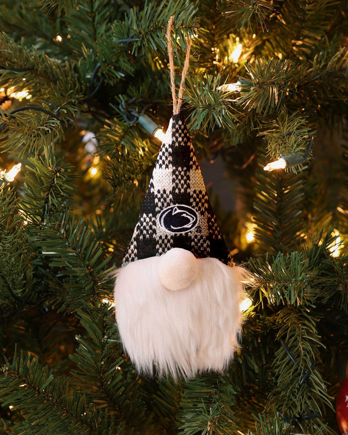 Penn State Nittany Lions Plaid Hat Plush Gnome Ornament FOCO - FOCO.com