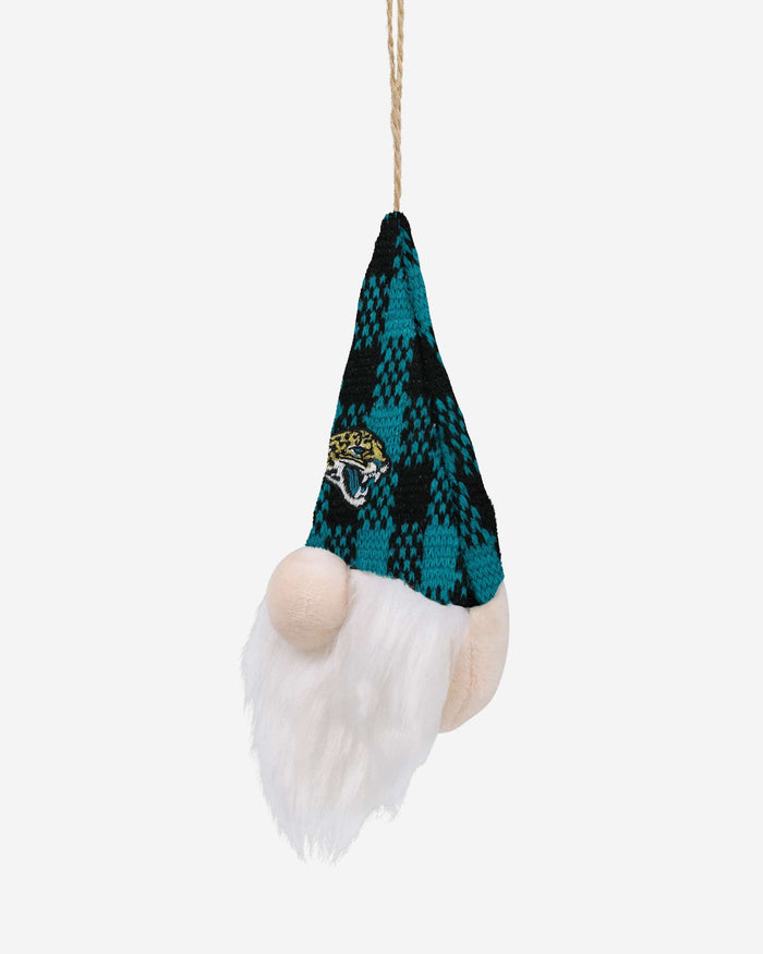 Jacksonville Jaguars Plaid Hat Plush Gnome Ornament FOCO - FOCO.com