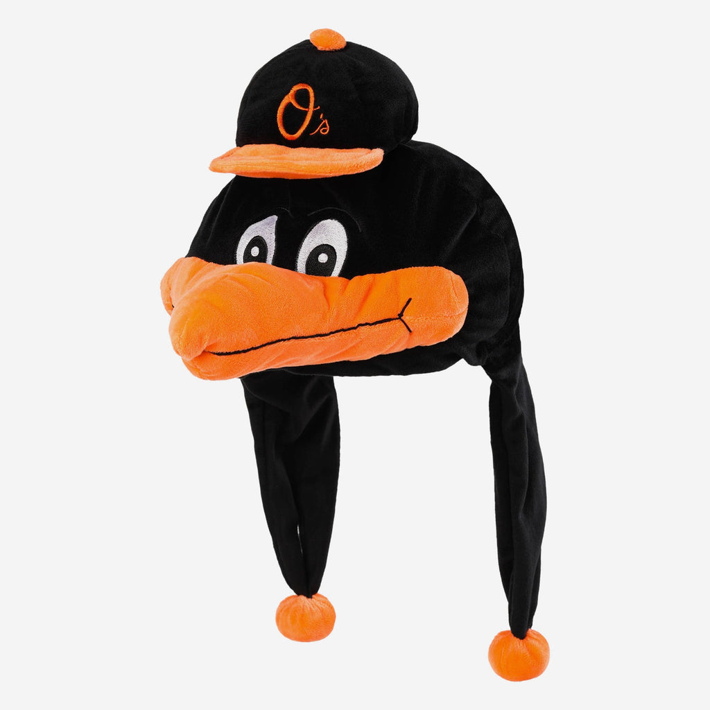 The Oriole Bird Baltimore Orioles Mascot Plush Hat FOCO