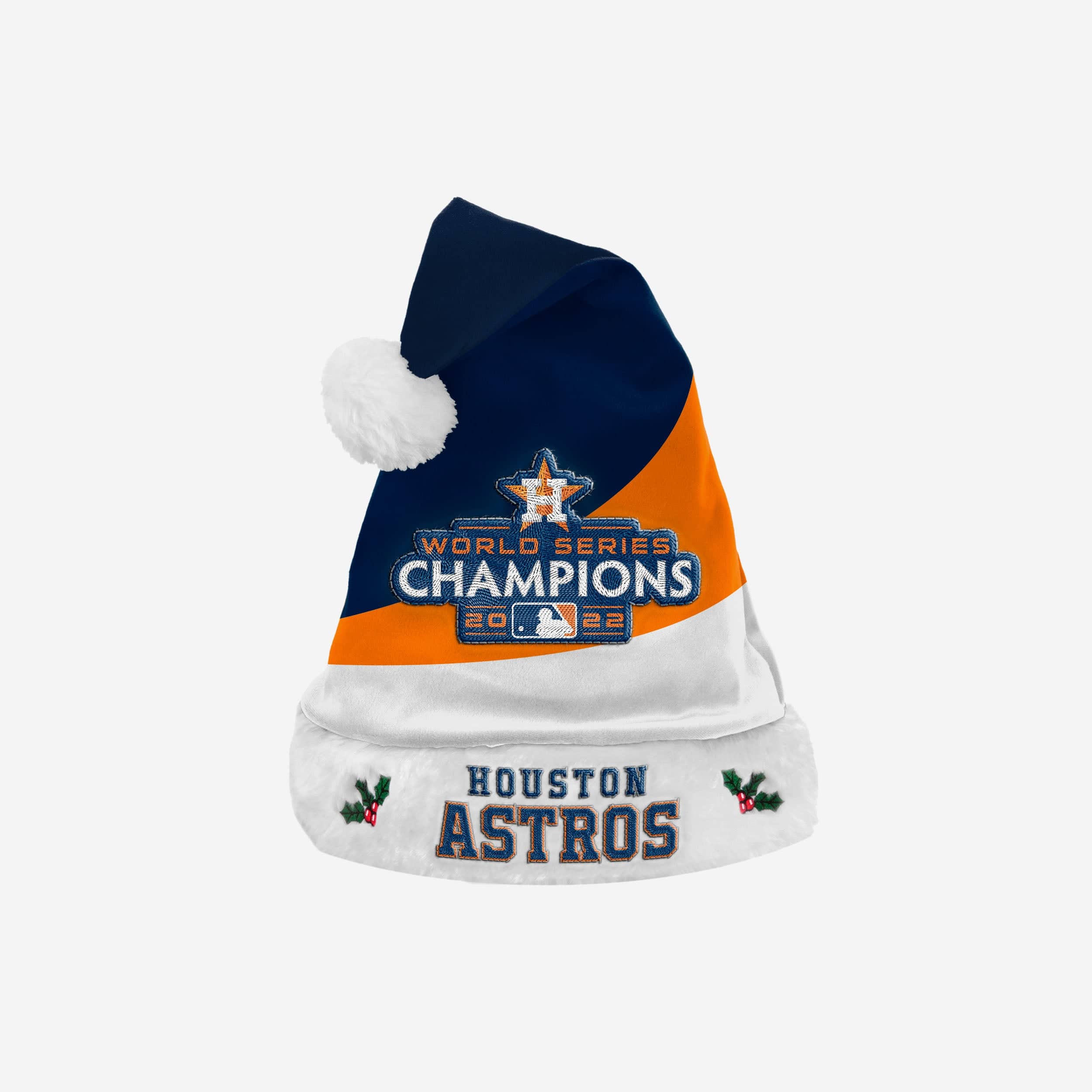 Houston Astros 2022 World Series Champions Basic Santa Hat FOCO