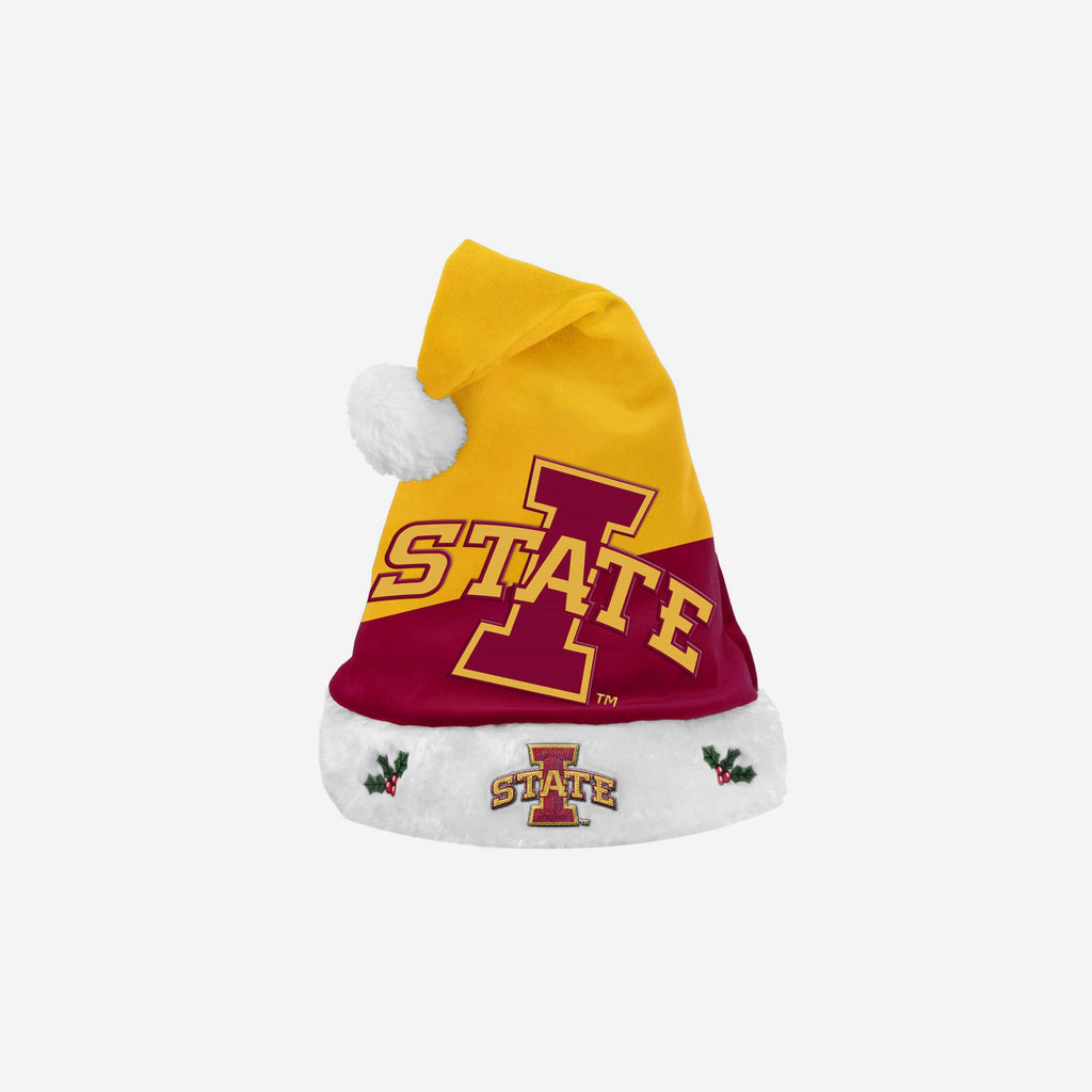 Iowa State Cyclones Season Spirit Basic Santa Hat FOCO - FOCO.com