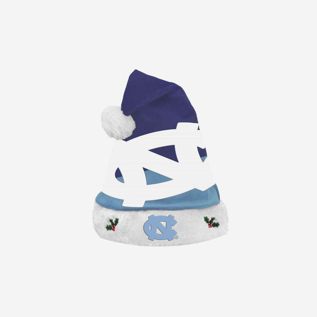 North Carolina Tar Heels Season Spirit Basic Santa Hat FOCO - FOCO.com