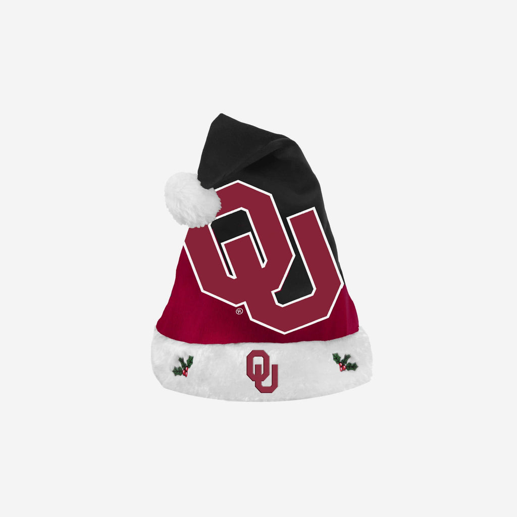 Oklahoma Sooners Season Spirit Basic Santa Hat FOCO - FOCO.com