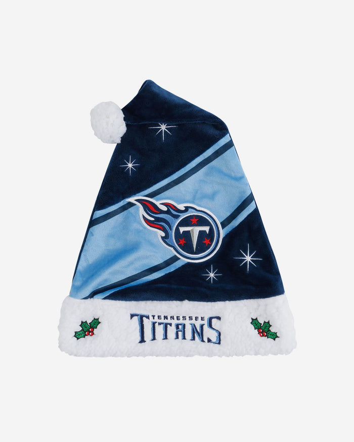 Tennessee Titans High End Santa Hat FOCO - FOCO.com