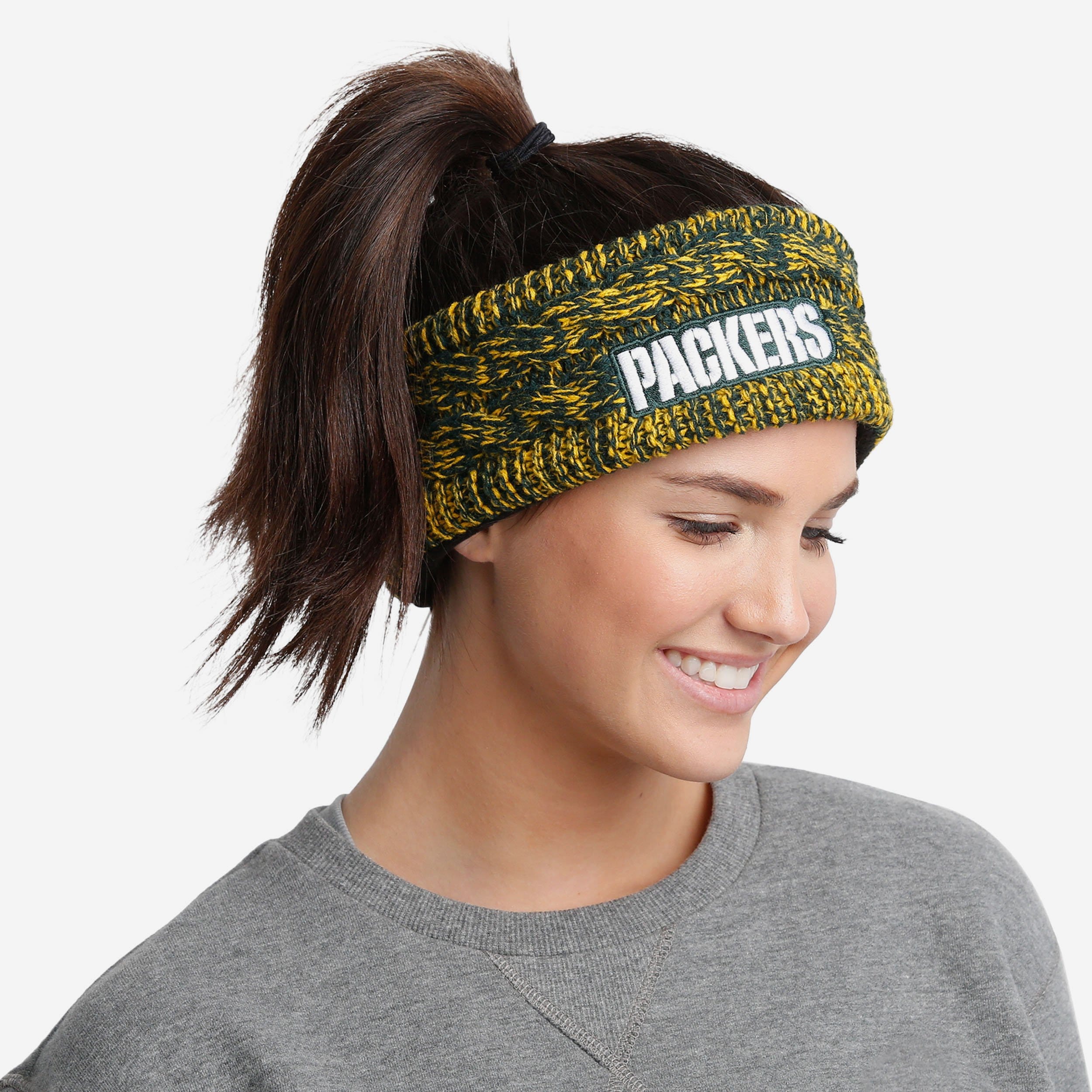 Green Bay Packers Knot Headband -    Knot headband, Hair accessories  headbands, Green bay