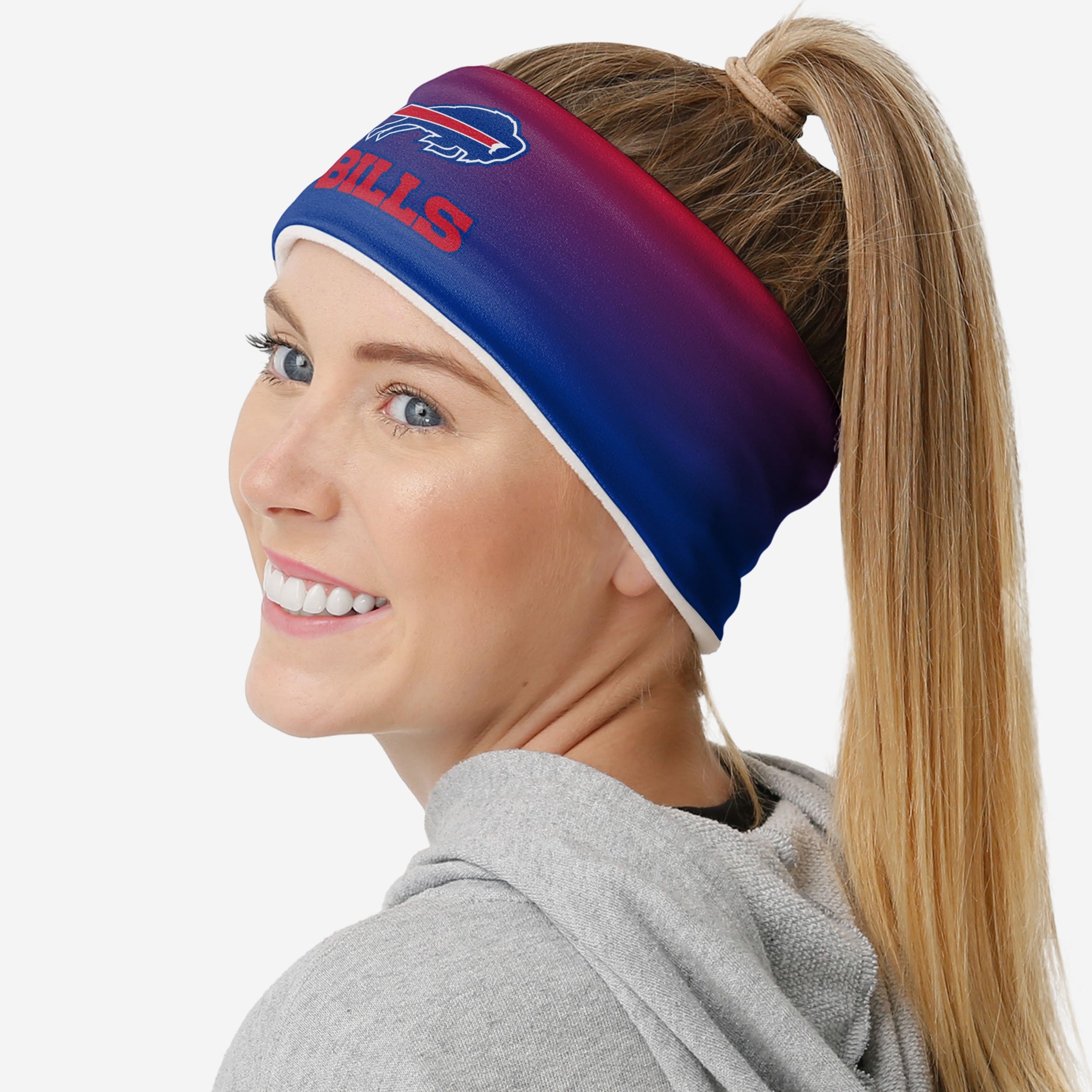 FOCO Buffalo Bills NFL Womens Gradient Printed Headband