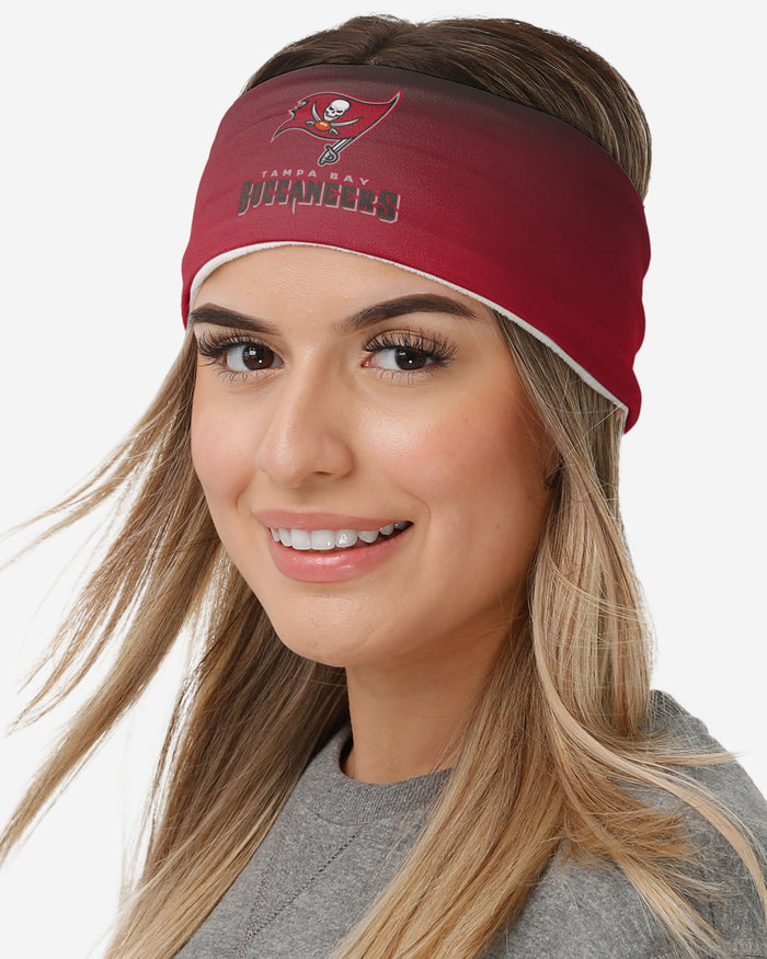 Tampa Bay Buccaneers Womens Gradient Printed Headband FOCO - FOCO.com