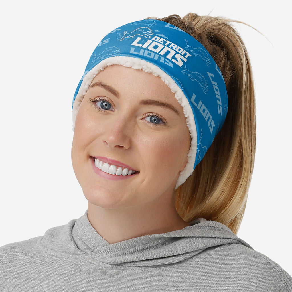 Detroit Lions Womens Head Start Headband FOCO - FOCO.com