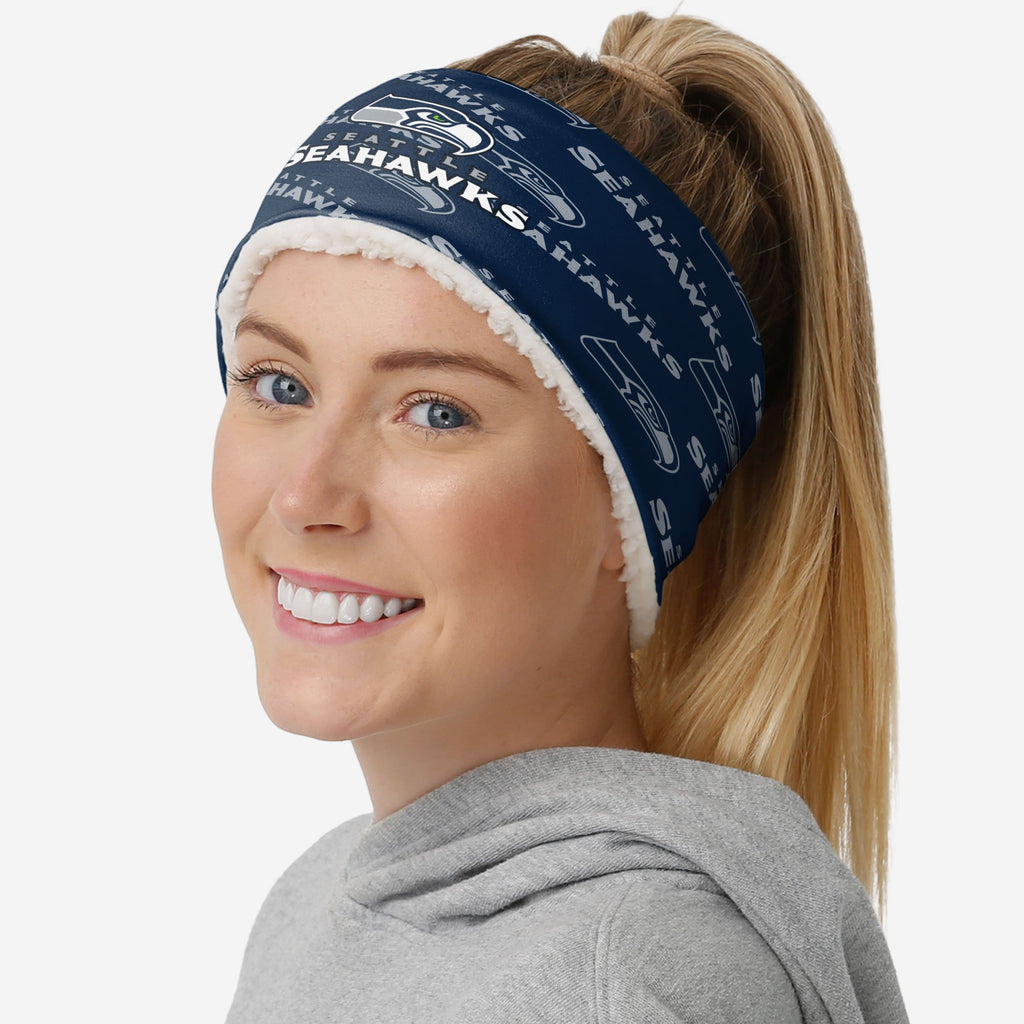 Seattle Seahawks Womens Head Start Headband FOCO - FOCO.com