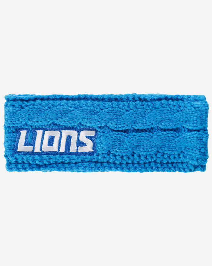 Detroit Lions Womens Knit Fit Headband FOCO - FOCO.com