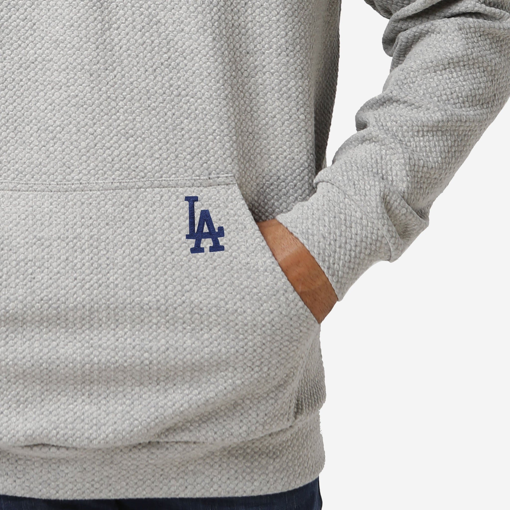 New Era Los Angeles Dodgers MLB Grey Crew Neck Sweatshirt