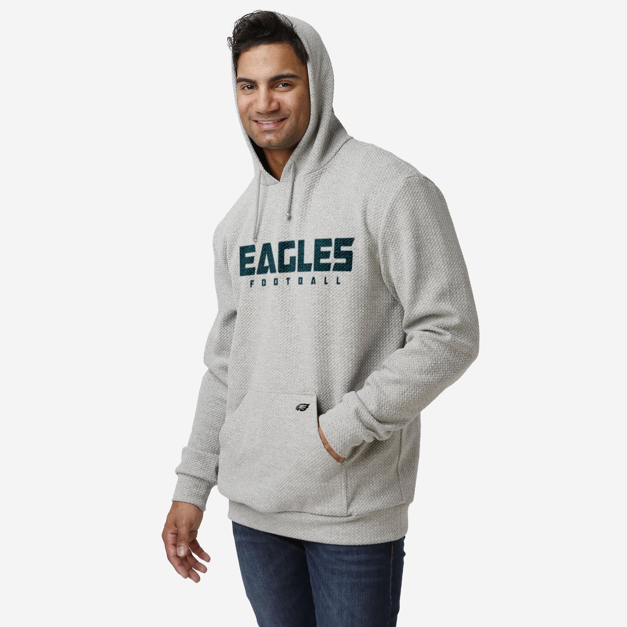 grey philadelphia eagles hoodie