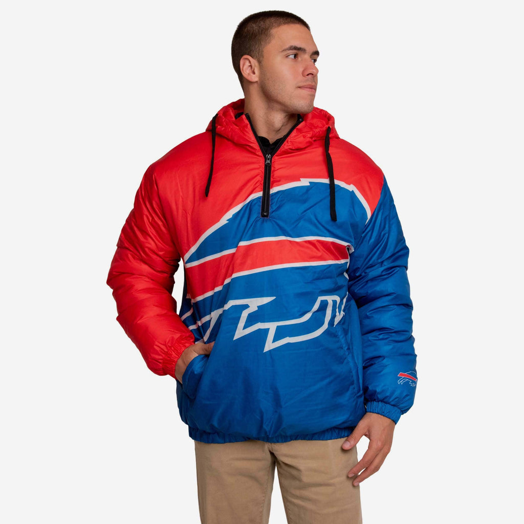 Buffalo Bills Tundra Puffy Poly Fill Pullover FOCO S - FOCO.com