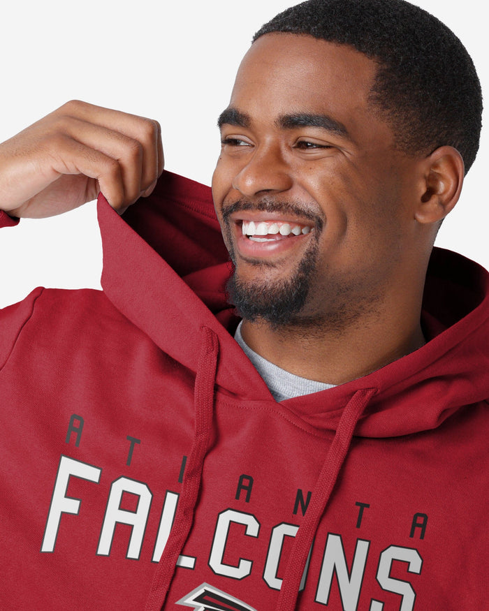 Atlanta Falcons Solid Hoodie FOCO - FOCO.com