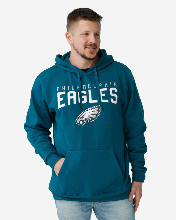 Philadelphia Eagles Solid Hoodie FOCO S - FOCO.com