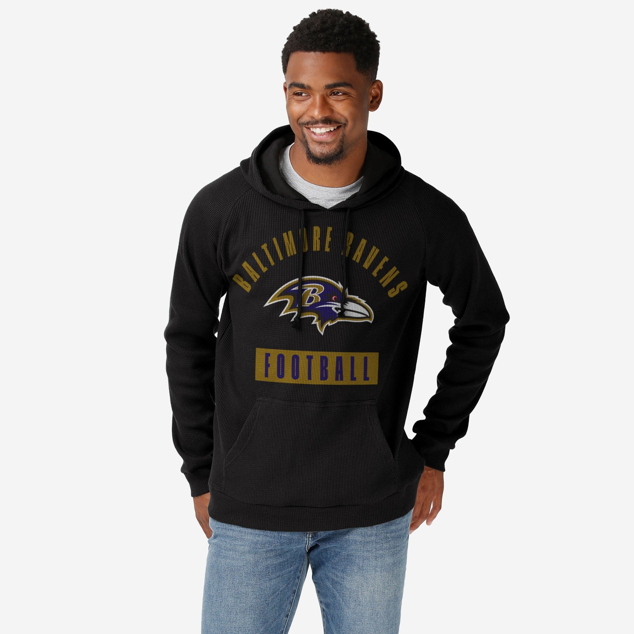 : FOCO Baltimore Ravens NFL Mens Team Color Waffle