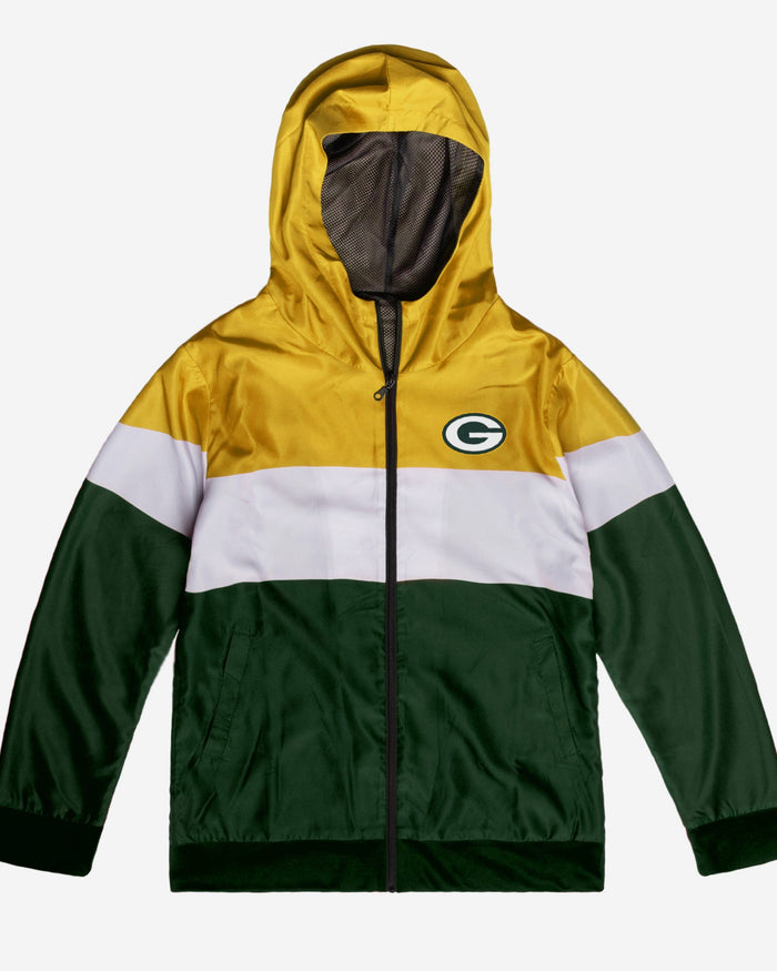 Green Bay Packers Hooded Gameday Jacket FOCO - FOCO.com