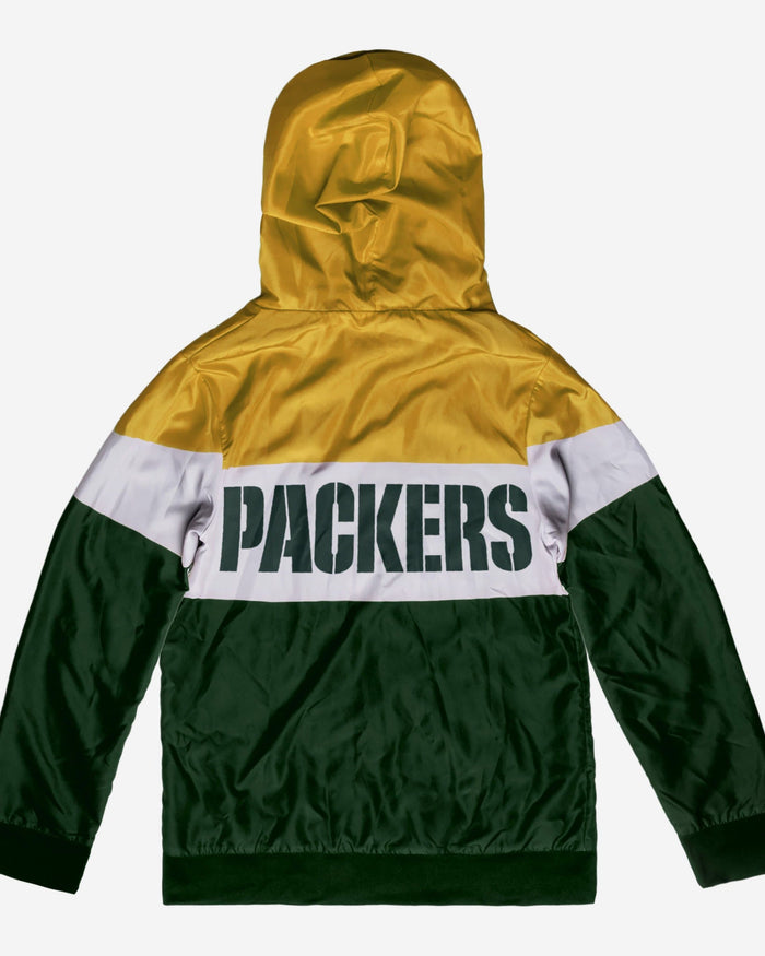 Green Bay Packers Hooded Gameday Jacket FOCO - FOCO.com