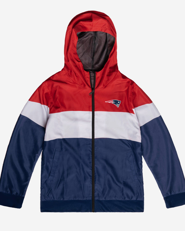 New England Patriots Hooded Gameday Jacket FOCO - FOCO.com