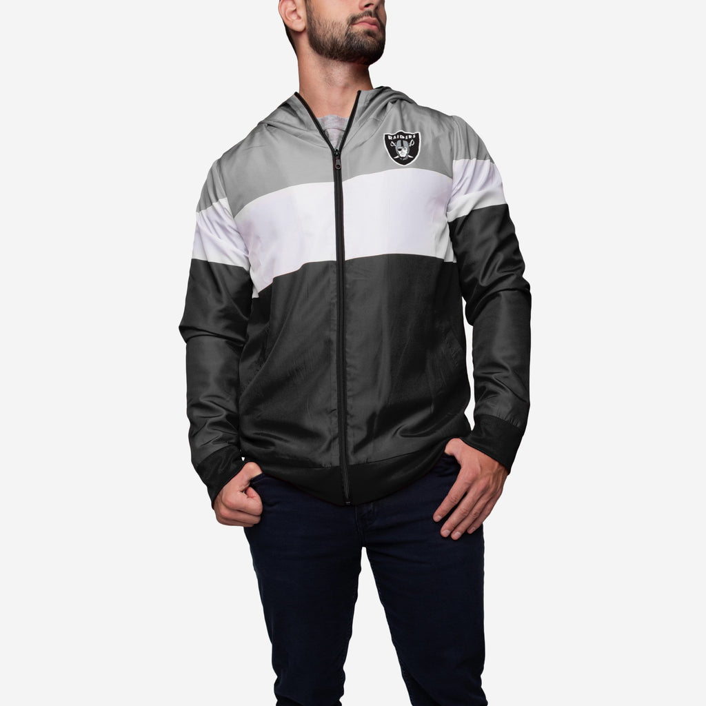 Las Vegas Raiders Hooded Gameday Jacket FOCO - FOCO.com