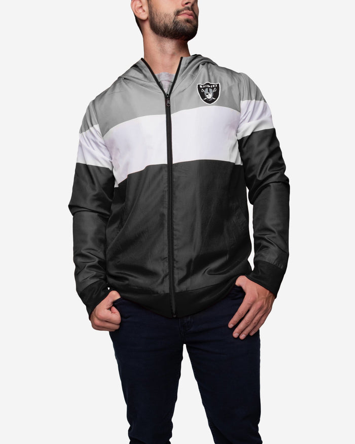 Las Vegas Raiders Hooded Gameday Jacket FOCO - FOCO.com