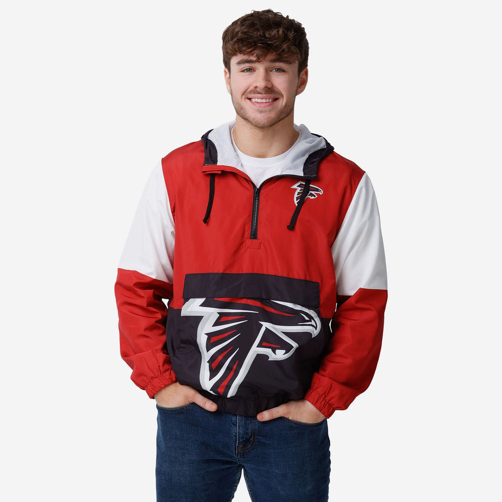 Atlanta Falcons Warm-Up Windbreaker FOCO S - FOCO.com