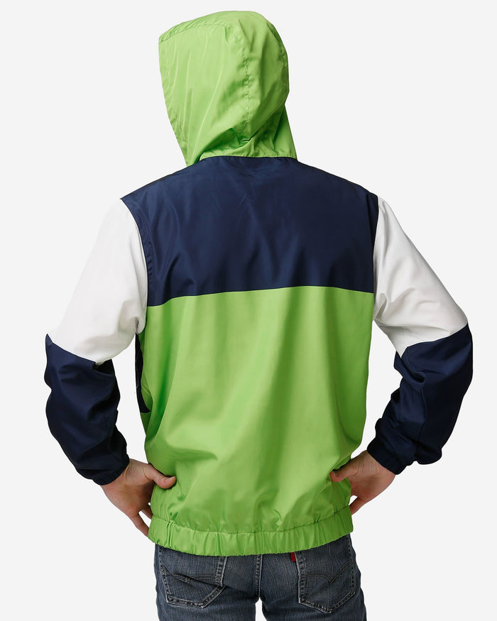 Seattle Seahawks Warm-Up Windbreaker FOCO - FOCO.com