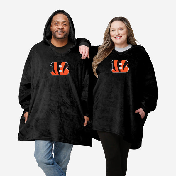 bengals sweatshirt blanket