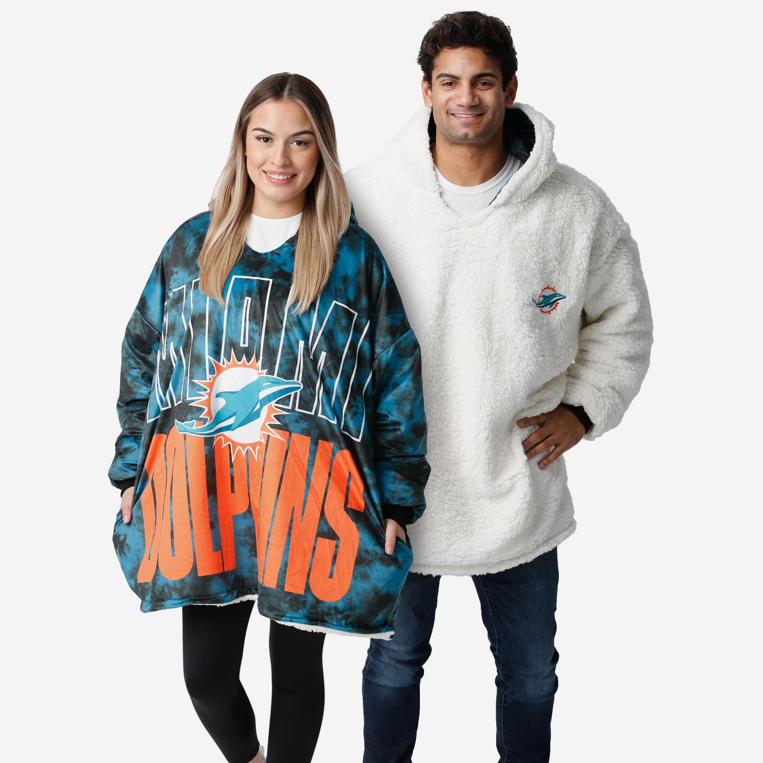 Miami Dolphins Hoodeez. The Ultimate Loungewear. FOCO.