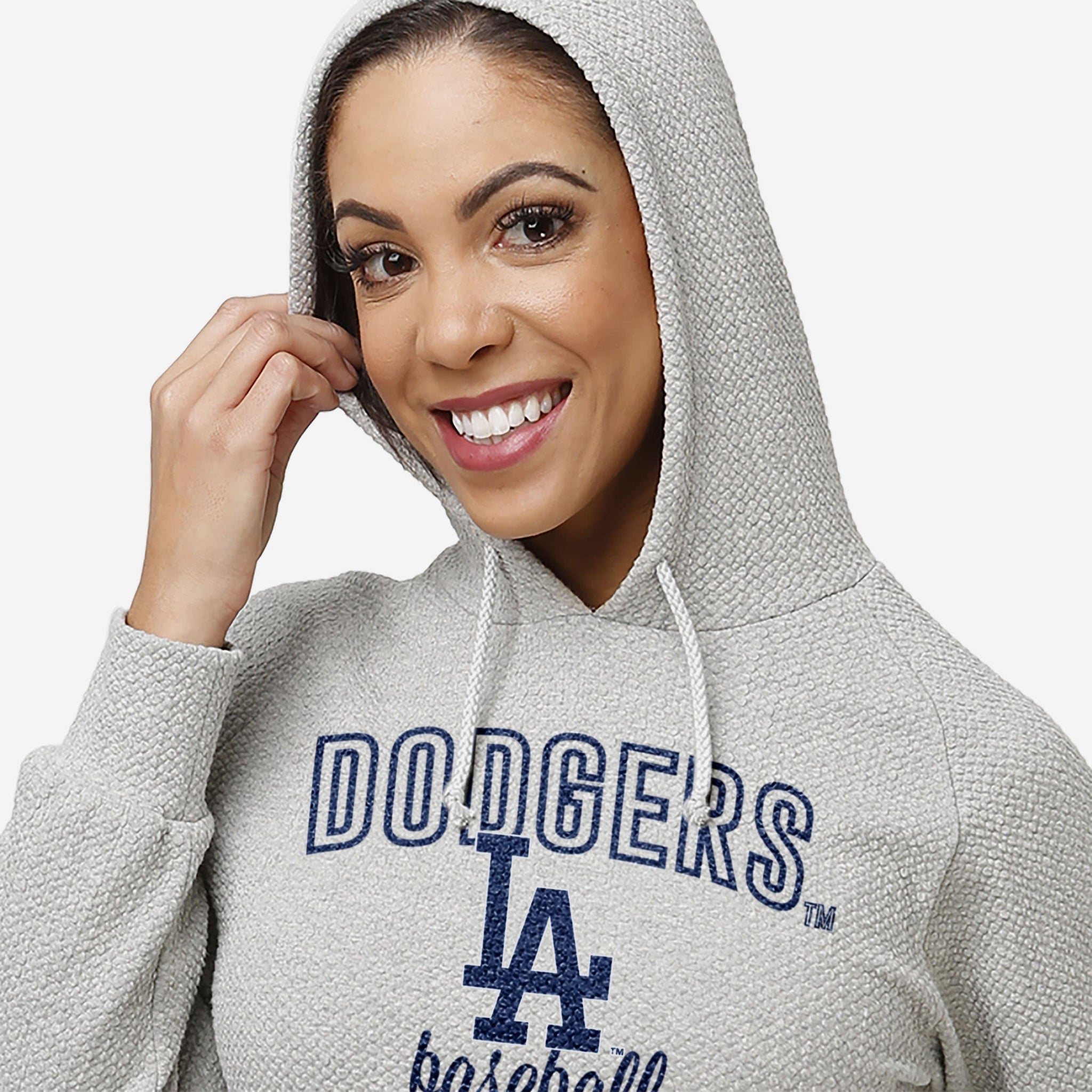LA Dodgers Sweater Mens 2XL Los Angeles Blue Gray Knit Official