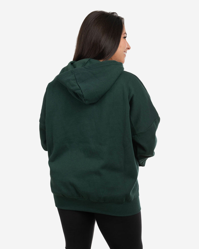 Philadelphia Eagles Womens Solid Oversized Hoodie FOCO