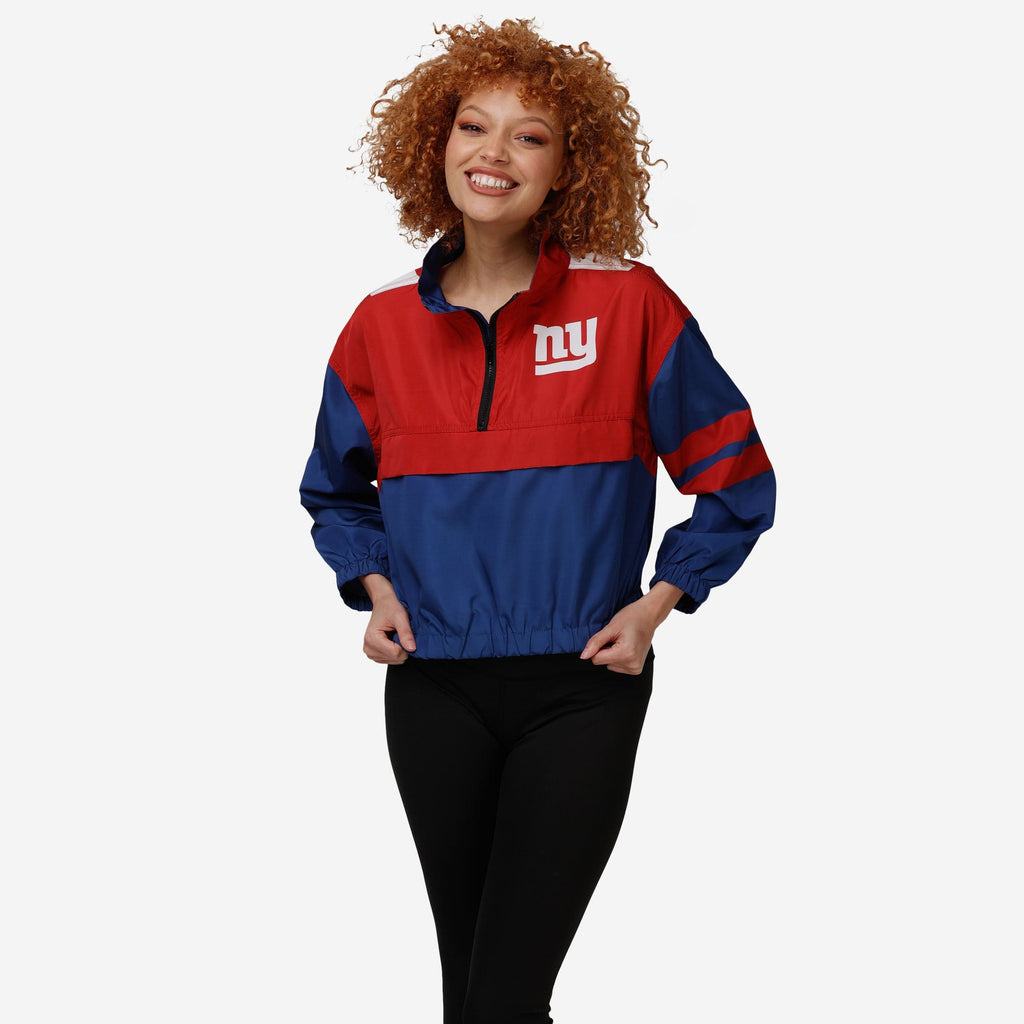 New York Giants Womens Winning Play Windbreaker FOCO S - FOCO.com