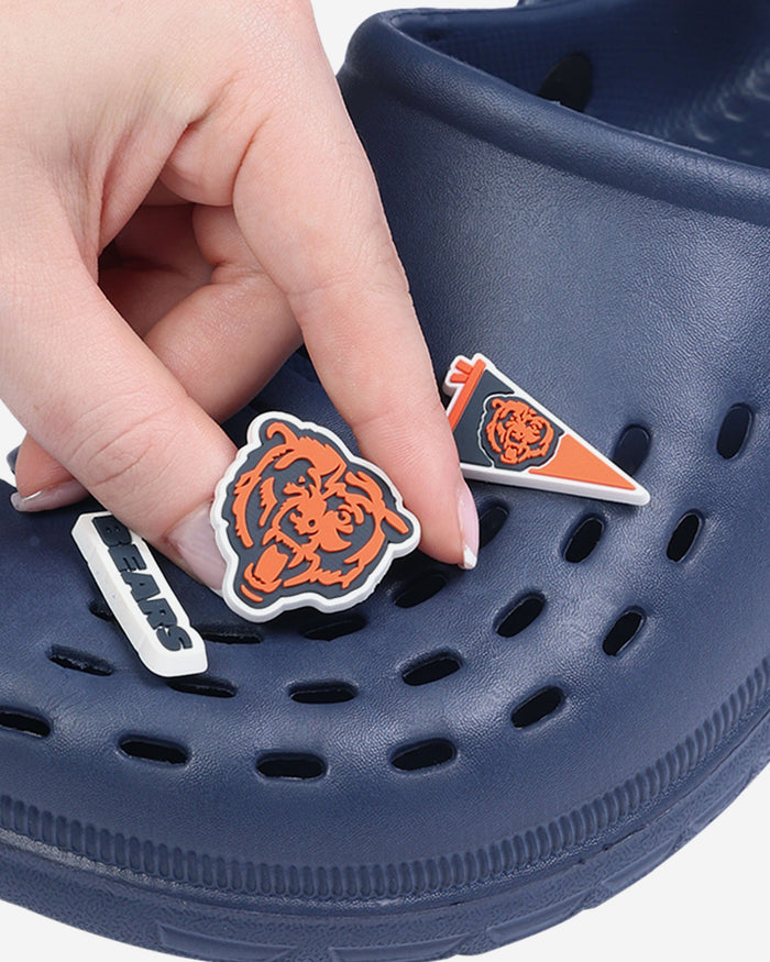 Chicago Bears 6 Pack Team Clog Charms FOCO - FOCO.com