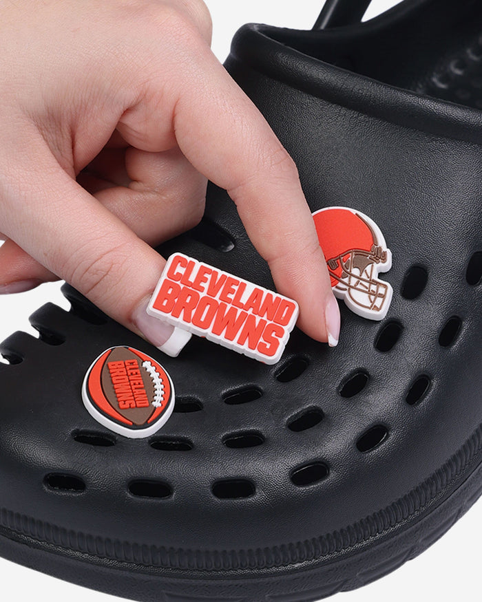 Cleveland Browns 6 Pack Team Clog Charms FOCO - FOCO.com