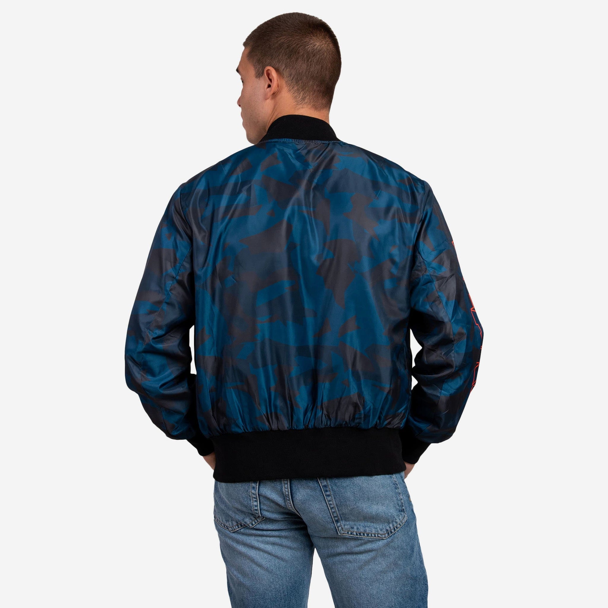 Chicago Bears Camo Bomber Jacket FOCO