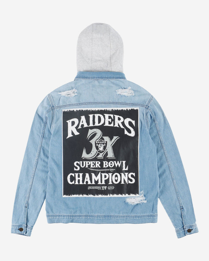 Raiders store jean jacket