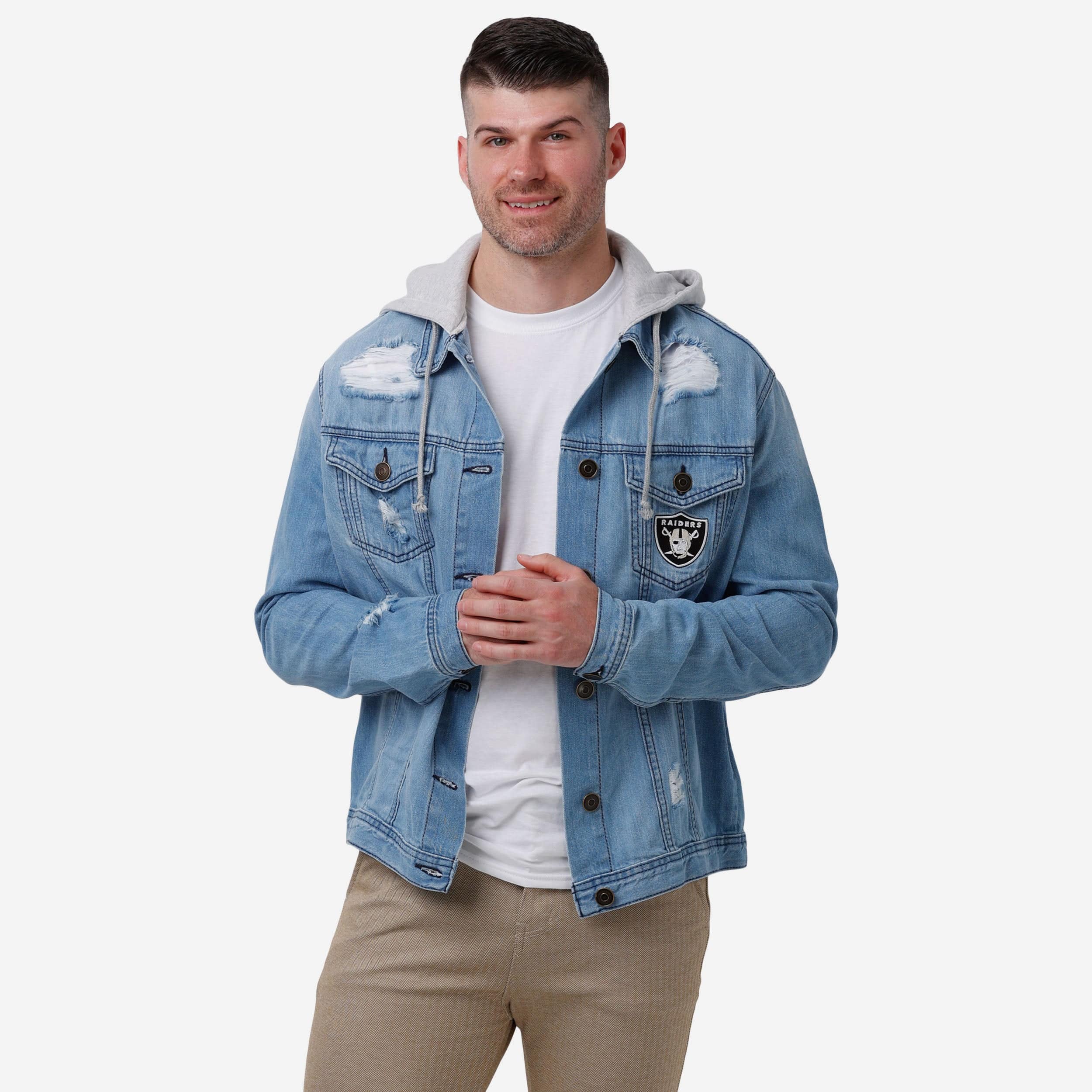 Las Vegas Raiders Denim Days Jacket FOCO