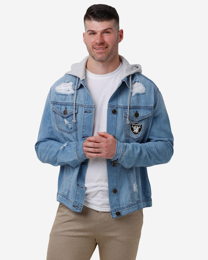 Las Vegas Raiders Denim Days Jacket FOCO S - FOCO.com