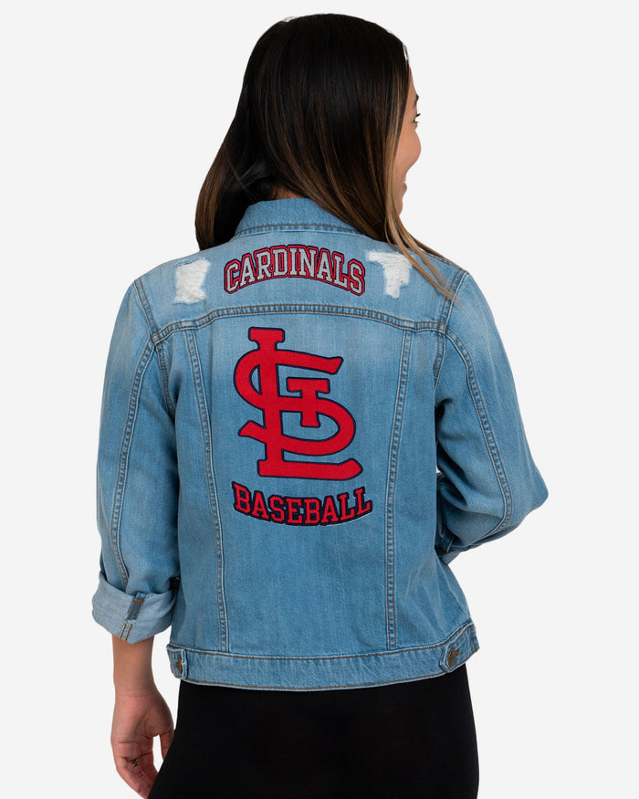 St Louis Cardinals MLB Womens Denim Days Jacket