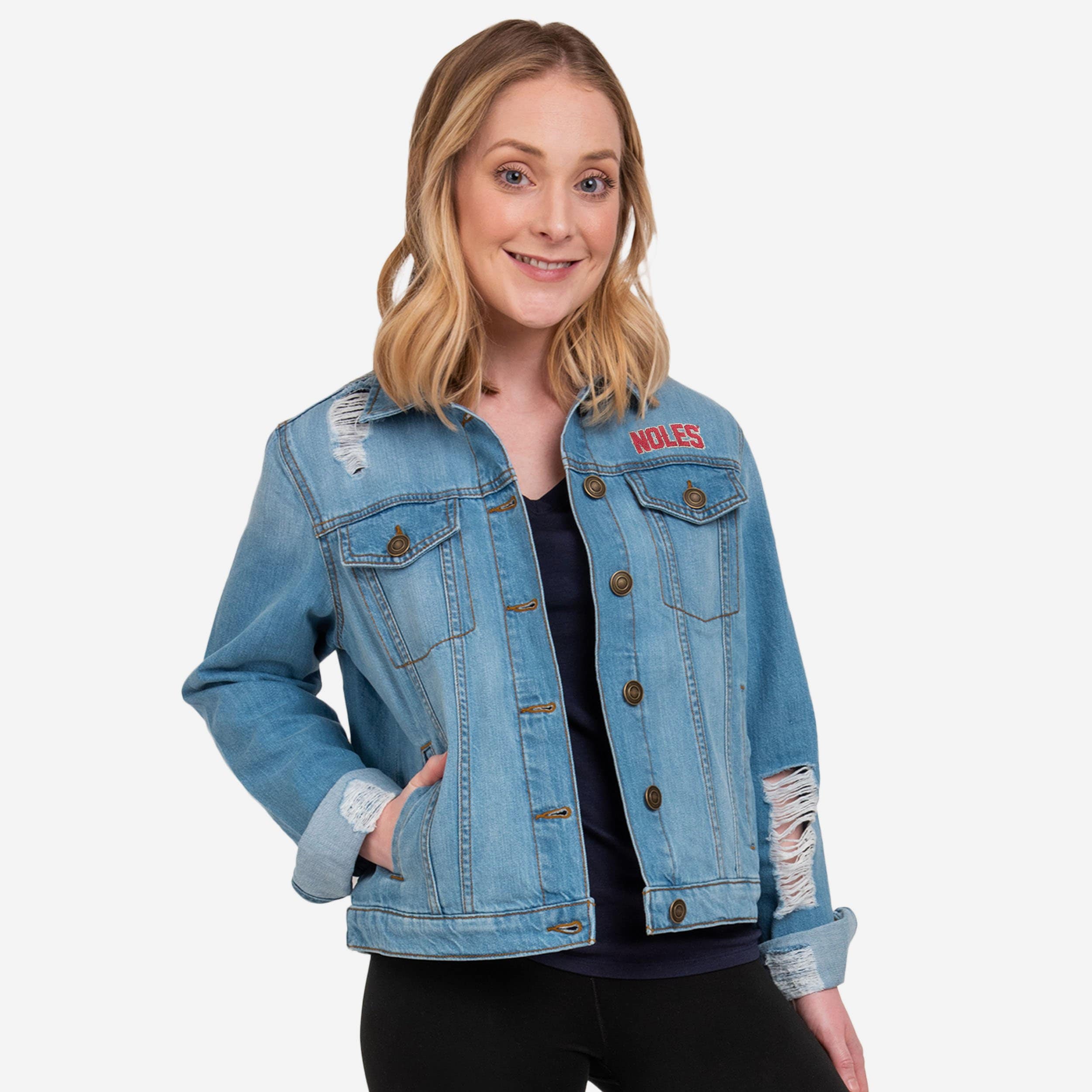 St Louis Cardinals Womens Denim Days Jacket