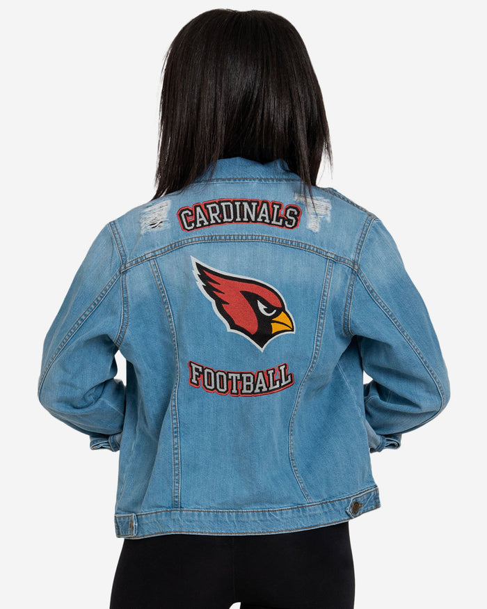 FOCO St Louis Cardinals Womens Denim Days Jacket, Size: L