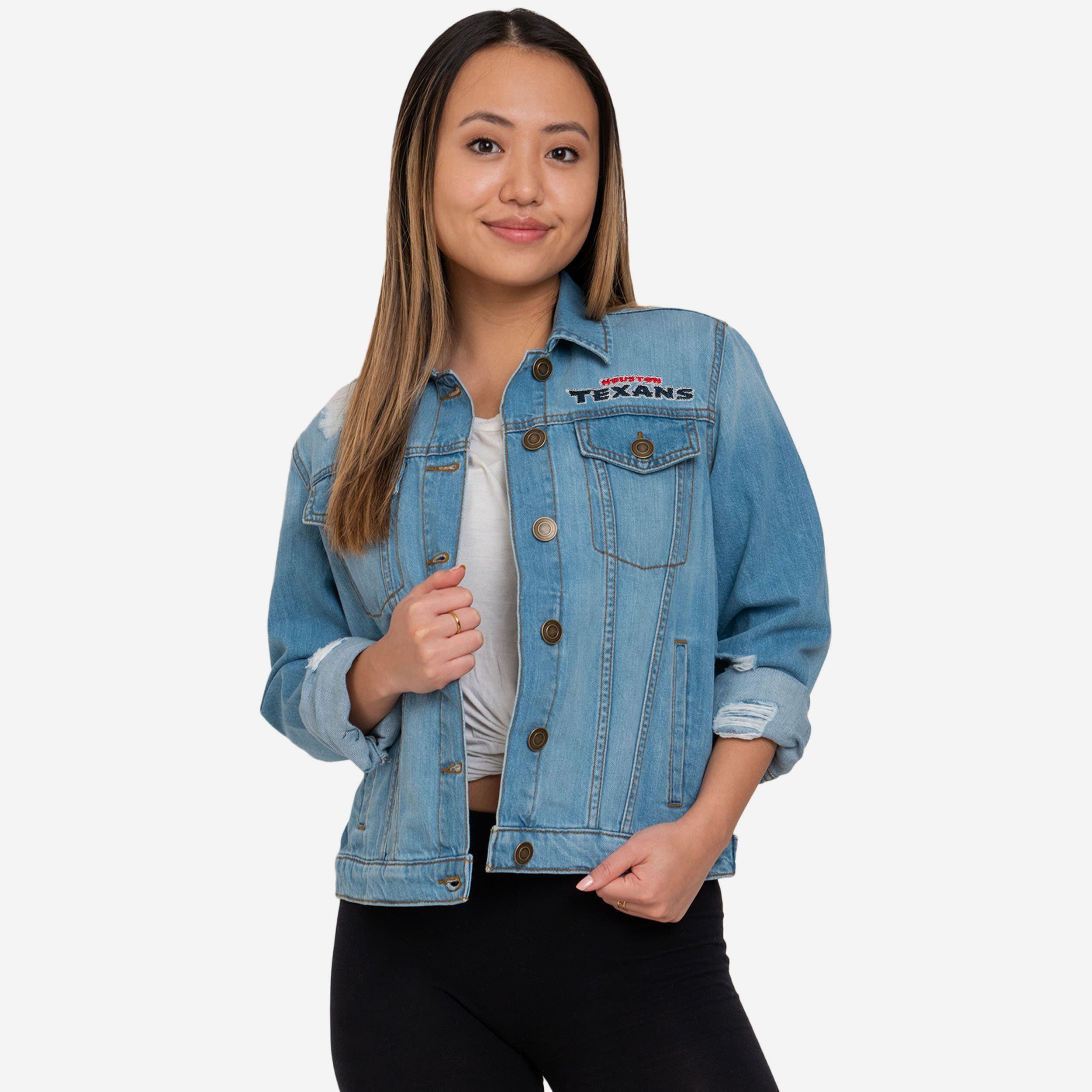 Houston Astros Womens Denim Days Jacket FOCO