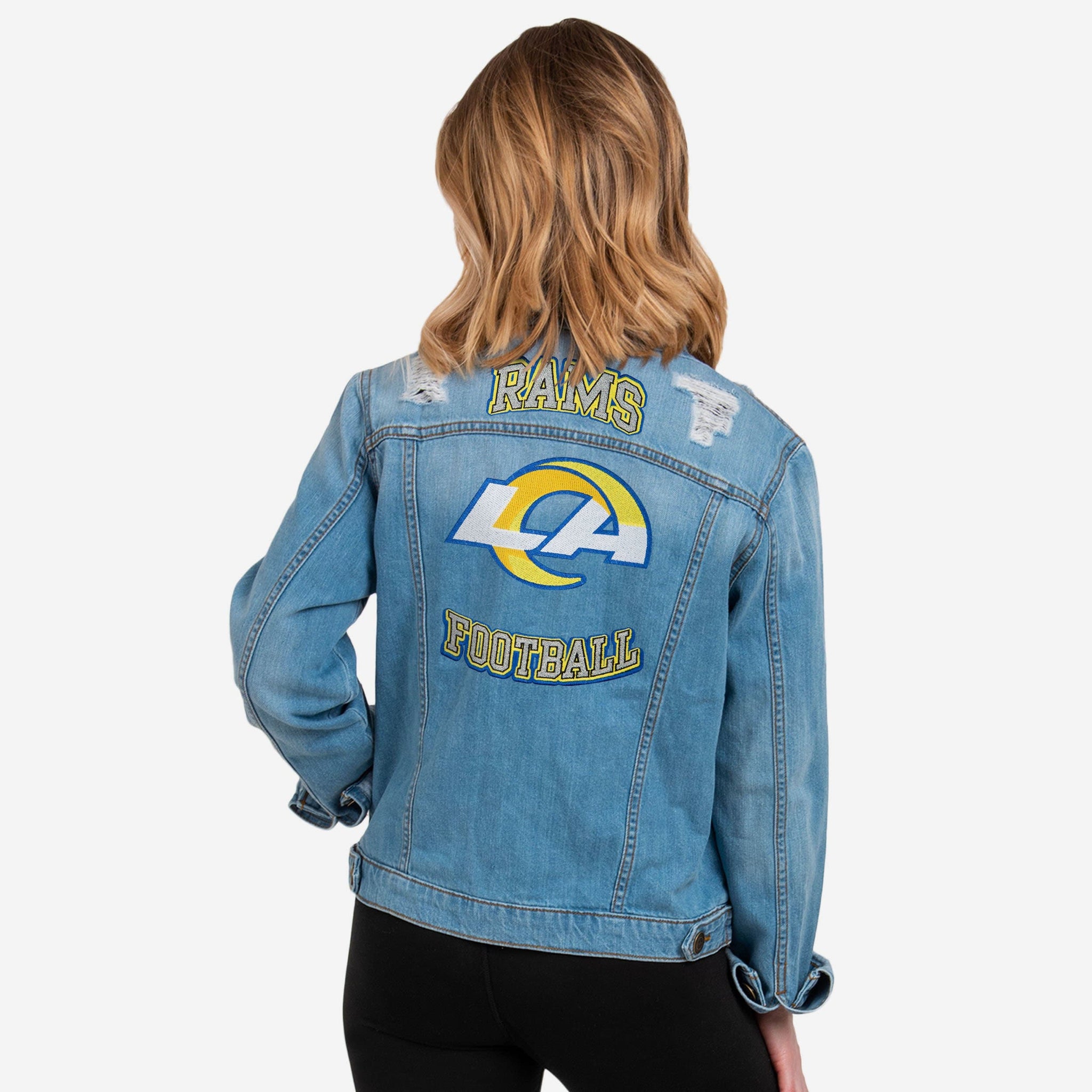 FOCO Los Angeles Rams NFL Womens Gameday Ready Lounge Shirt