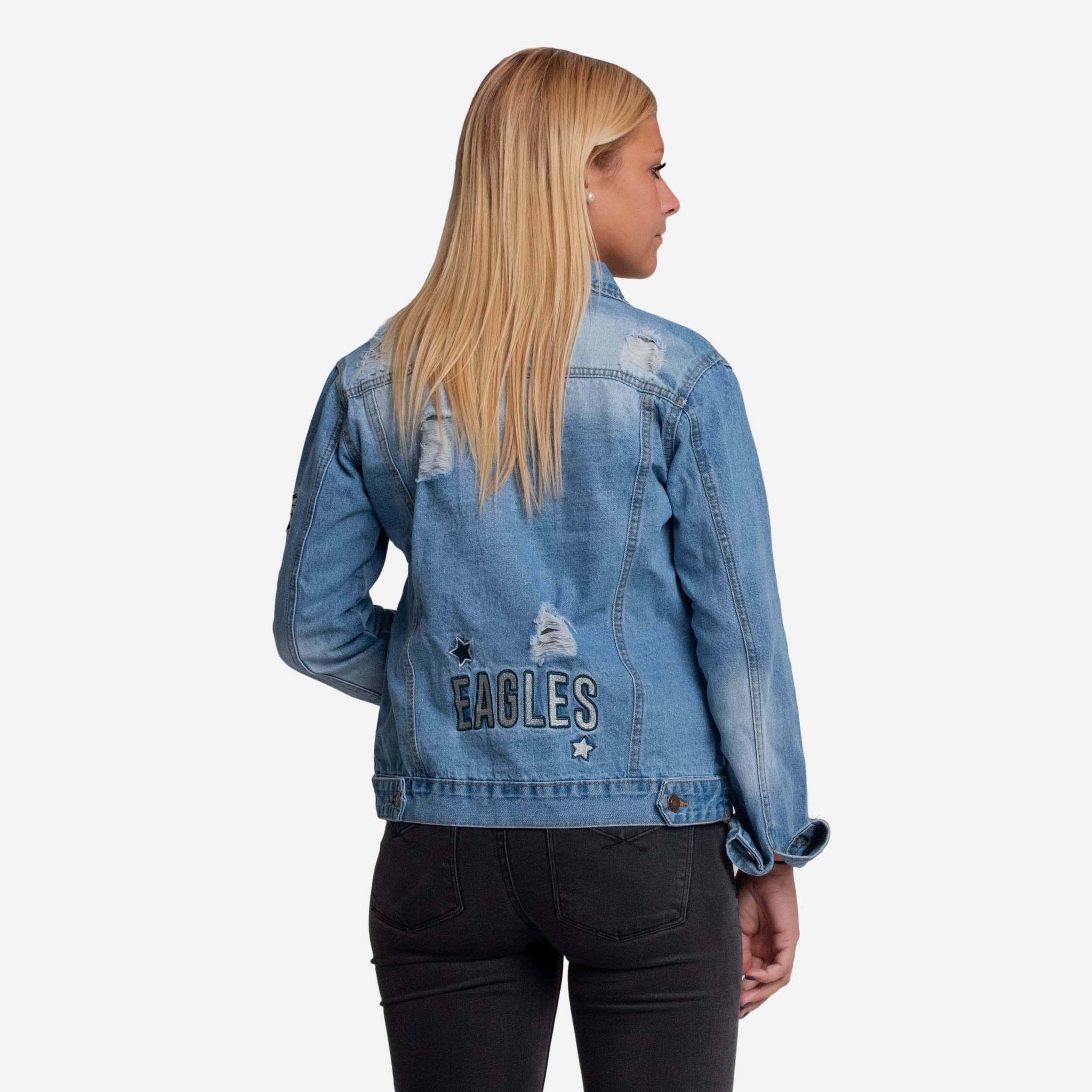 Philadelphia Eagles NFL Womens Denim Jacket