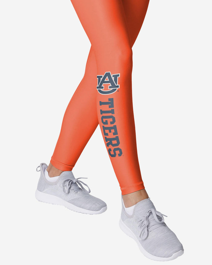 Auburn Tigers Womens Solid Wordmark Legging FOCO - FOCO.com