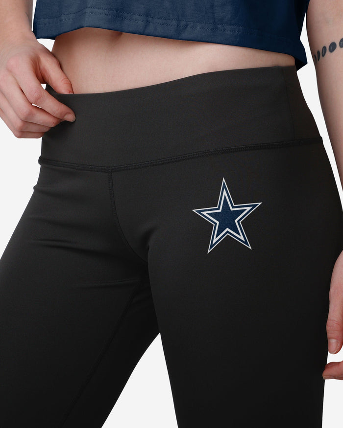 Dallas Cowboys Womens Calf Logo Black Legging FOCO - FOCO.com