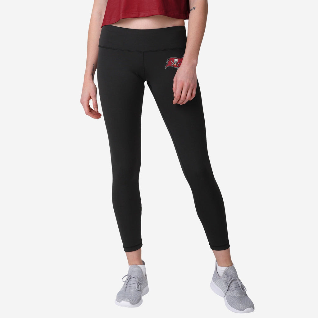 Tampa Bay Buccaneers Womens Calf Logo Black Legging FOCO S - FOCO.com