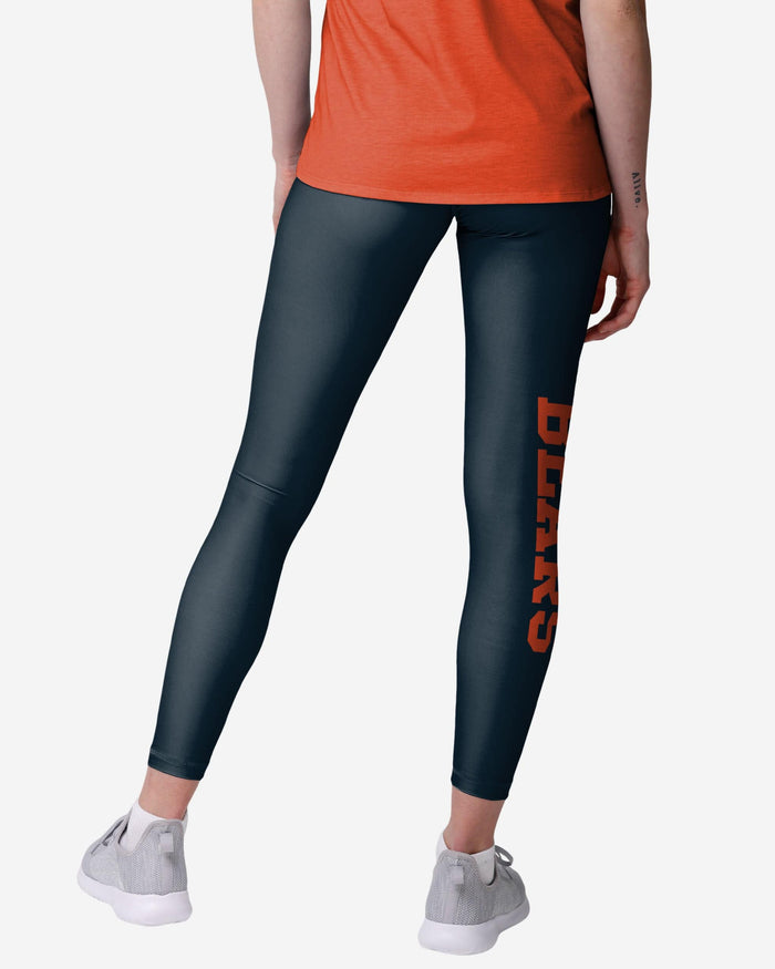 Chicago Bears Womens Solid Big Wordmark Legging FOCO - FOCO.com