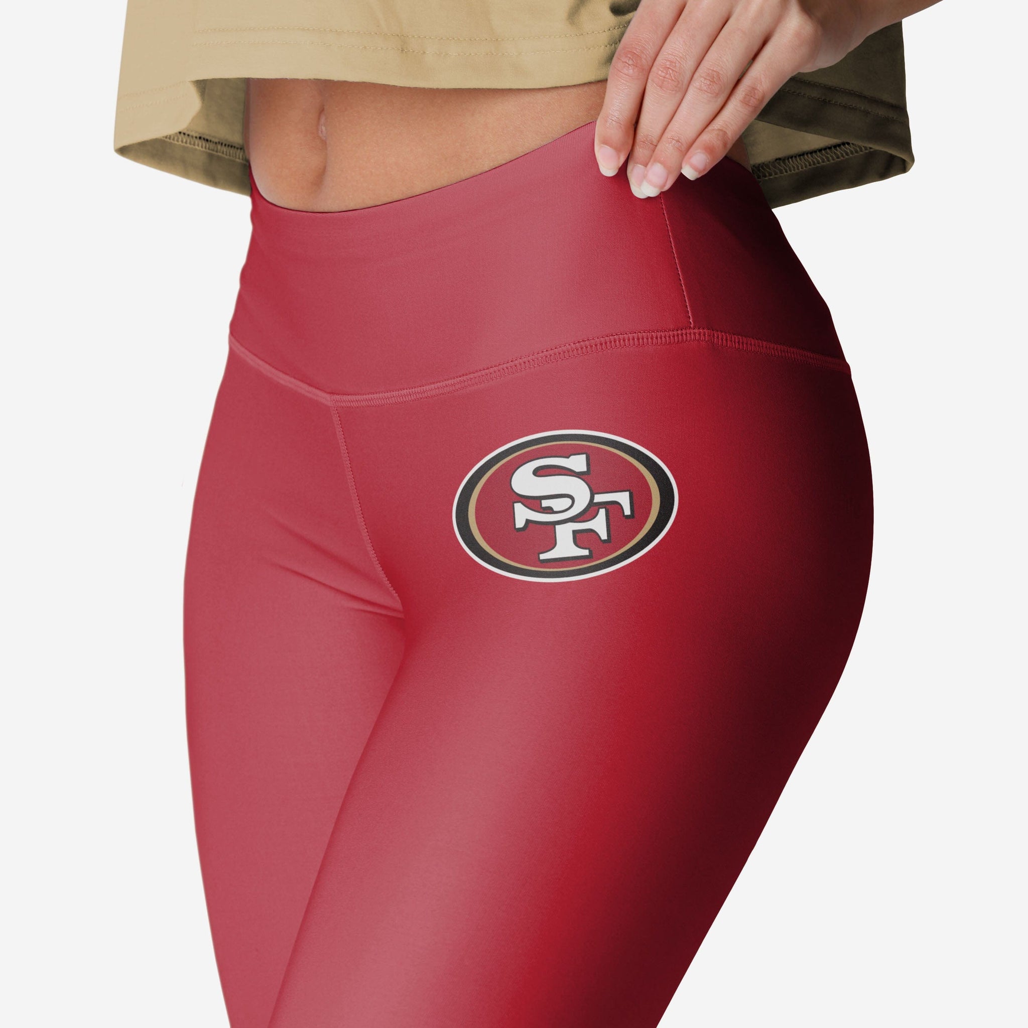 San Francisco 49ers Nike Yard Line Legging - Womens